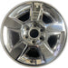 18" AVALANCHE 1500 09-10 18x8", , exposed lug nuts Original OEM Wheel Rim - Front View