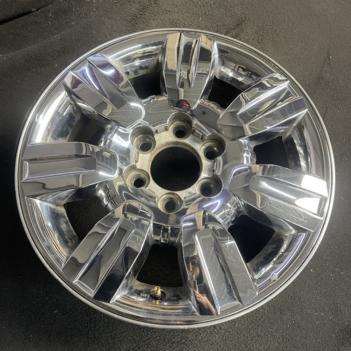 18" FORD F150 PICKUP 09-12 18x7.5, aluminum, 7 spoke, solid spokes, Original - Side Profile