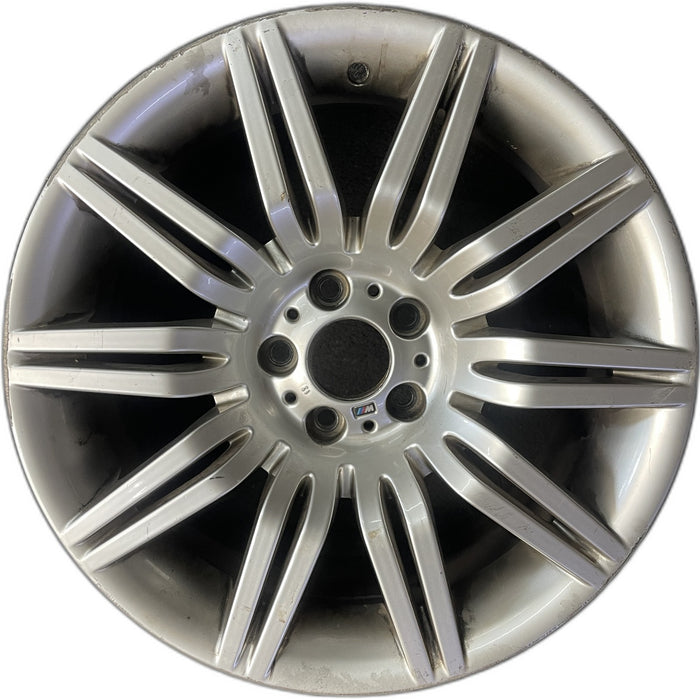 19" BMW 525i 04-07 19x8.5 , 10 double spoke Original OEM Wheel Rim - Front View