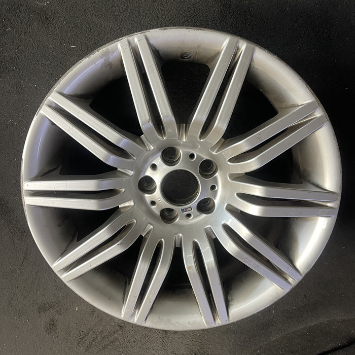 19" BMW 525i 04-07 19x8.5 , 10 double spoke Original OEM Wheel Rim - Side Profile