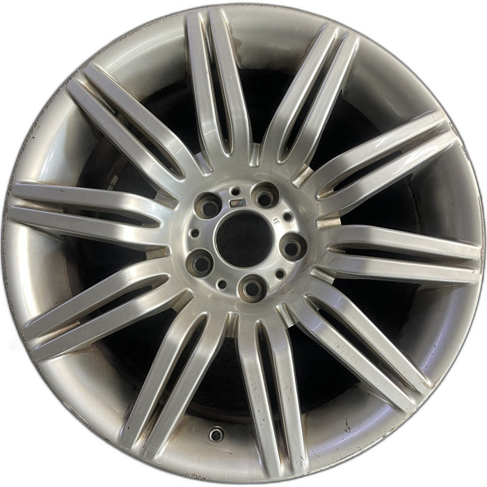 19" BMW 525i 04-07 19x9.5 , 10 double spoke Original OEM Wheel Rim - Front View