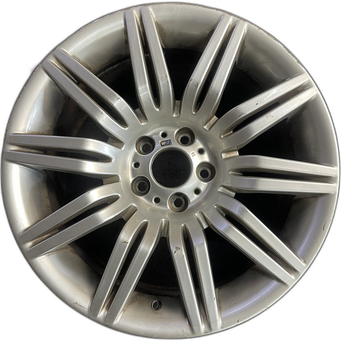 19" BMW 525i 04-07 19x9.5 , 10 double spoke Original OEM Wheel Rim - Front View