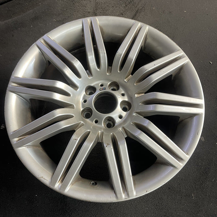 19" BMW 525i 04-07 19x9.5 , 10 double spoke Original OEM Wheel Rim - Side Profile
