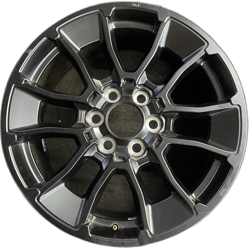 20" SEQUOIA 24-25 20x8.5, 6 Y spoke, black Original OEM Wheel Rim - Front View