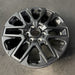 20" SEQUOIA 23-25 20x8, open spoke , matte black Original OEM Wheel Rim - Close-Up Detail