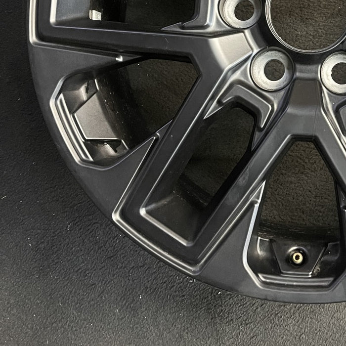 20" SEQUOIA 23-25 20x8 open spoke 6 spoke matte black Original OEM Wheel Rim - Additional View