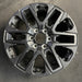 20" SEQUOIA 23-25 20x8, open spoke , matte black Original OEM Wheel Rim - Angle View