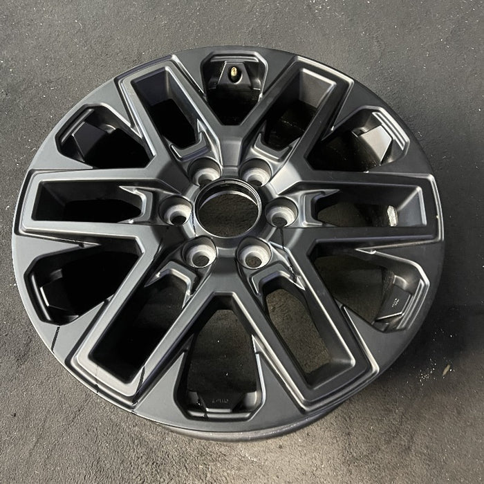 20" SEQUOIA 23-25 20x8 open spoke 6 spoke matte black Original OEM Wheel Rim - View 8