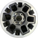18" 4 RUNNER 25 18x7.5, machined finish Original OEM Wheel Rim - Front View