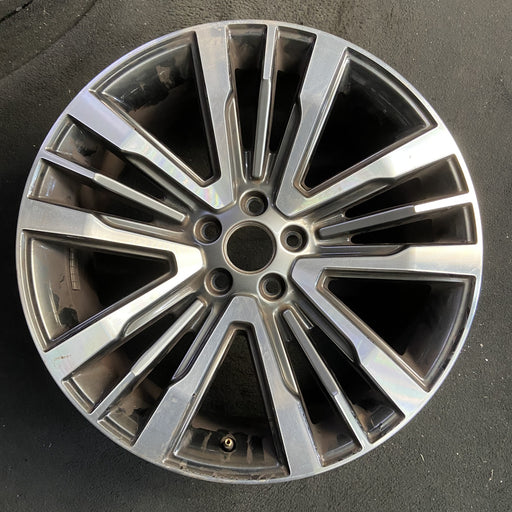 20" EXPLORER 16-19 20x8.5, , 15 spoke, Original OEM Wheel Rim - Angle View