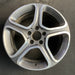 17" MERCEDES CLA-CLASS 14 117 Type, CLA250, 17x7.5 Original OEM Wheel Rim - Angle View