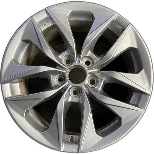 17" SIENNA 21-25 17x7 Original OEM Wheel Rim - Front View