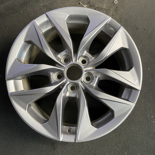 17" SIENNA 21-25 17x7 Original OEM Wheel Rim - Angle View
