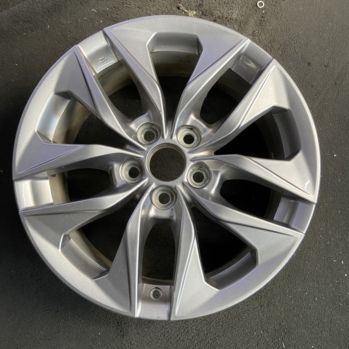 17" SIENNA 21-25 17x7 Original OEM Wheel Rim - Angle View