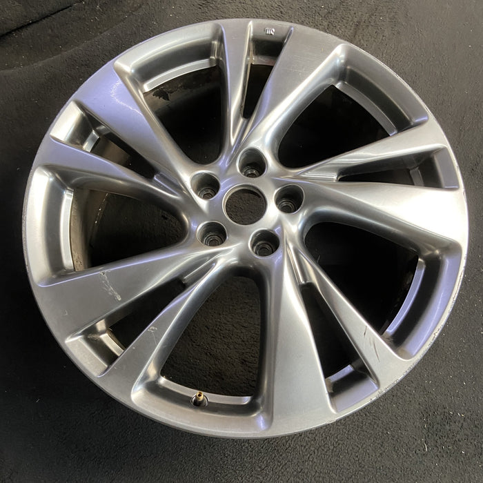 20" INFINITI JX35 13 20x7.5 , Original OEM Wheel Rim - Side Profile