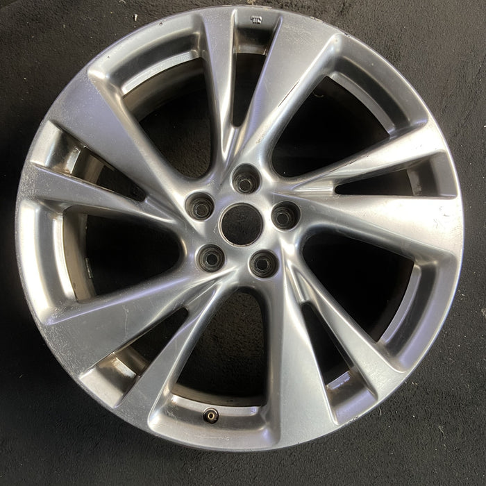 20" INFINITI JX35 13 20x7.5 , Original OEM Wheel Rim - Angle View