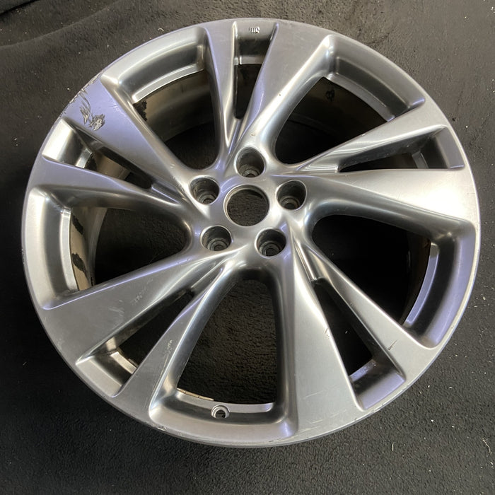 20" INFINITI JX35 13 20x7.5 , Original OEM Wheel Rim - Side Profile