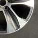 18" HIGHLANDER 20-21 18x8 alloy 5 spoke machined dark gray Original OEM Wheel - Back View