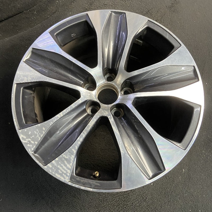 18" HIGHLANDER 20-21 18x8 alloy 5 spoke machined dark gray Original OEM Wheel - View 7