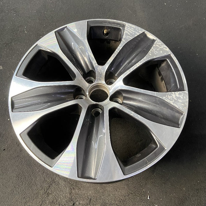 18" HIGHLANDER 20-21 18x8 alloy 5 spoke machined dark gray Original OEM Wheel - View 8