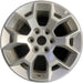 18" FORD F150 PICKUP 21-22 18x8.5 aluminum 6 spoke Y spoke design silver - Front View