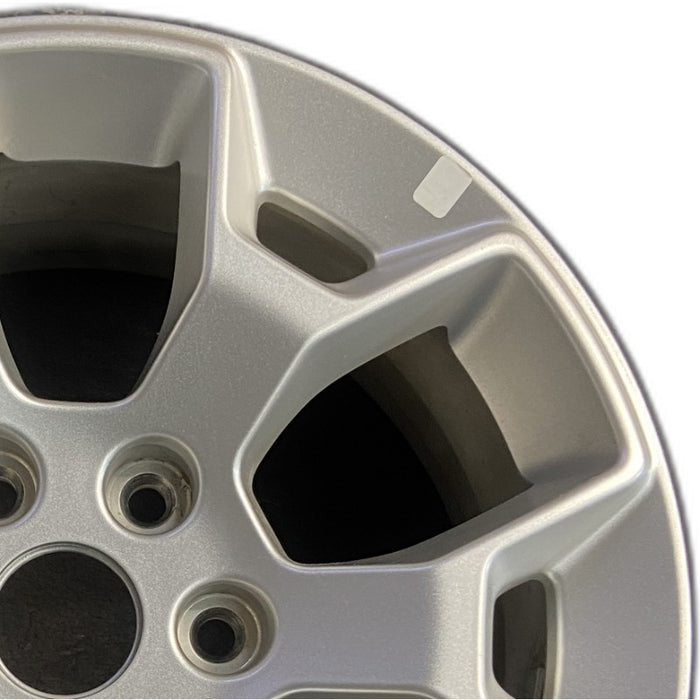 18" FORD F150 PICKUP 21-22 18x8.5 aluminum 6 spoke Y spoke design silver - Side Profile