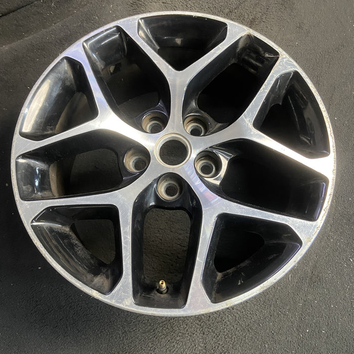 18" LACROSSE 16 18x8, 5 Y spoke Original OEM Wheel Rim - Side Profile