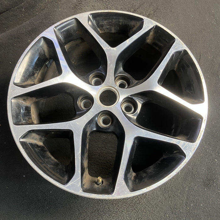 18" LACROSSE 16 18x8, 5 Y spoke Original OEM Wheel Rim - Side Profile