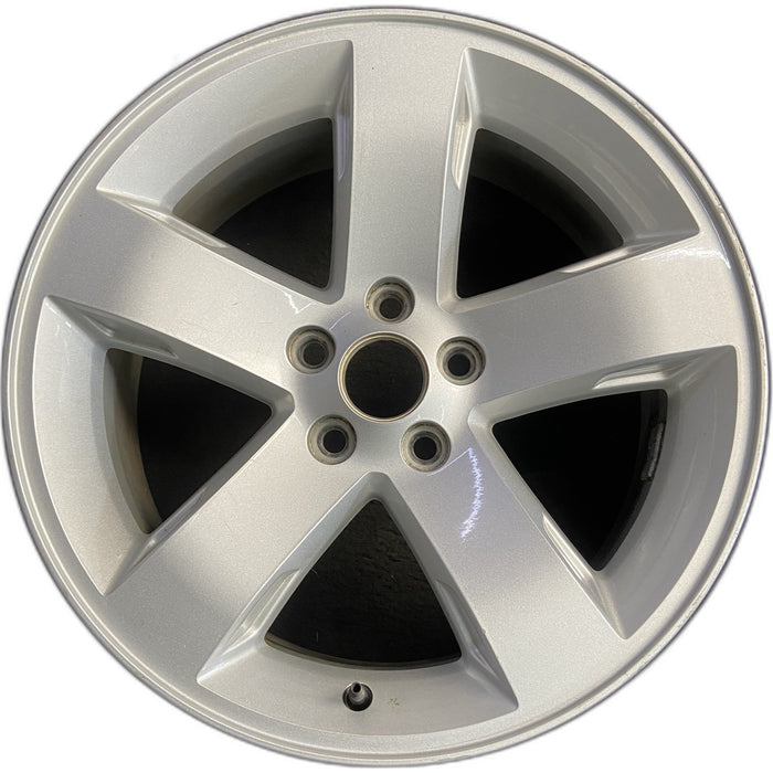 18" CHARGER 06 18x7.5, 5 spoke, w/o indented spokes Original OEM Wheel Rim - Front View