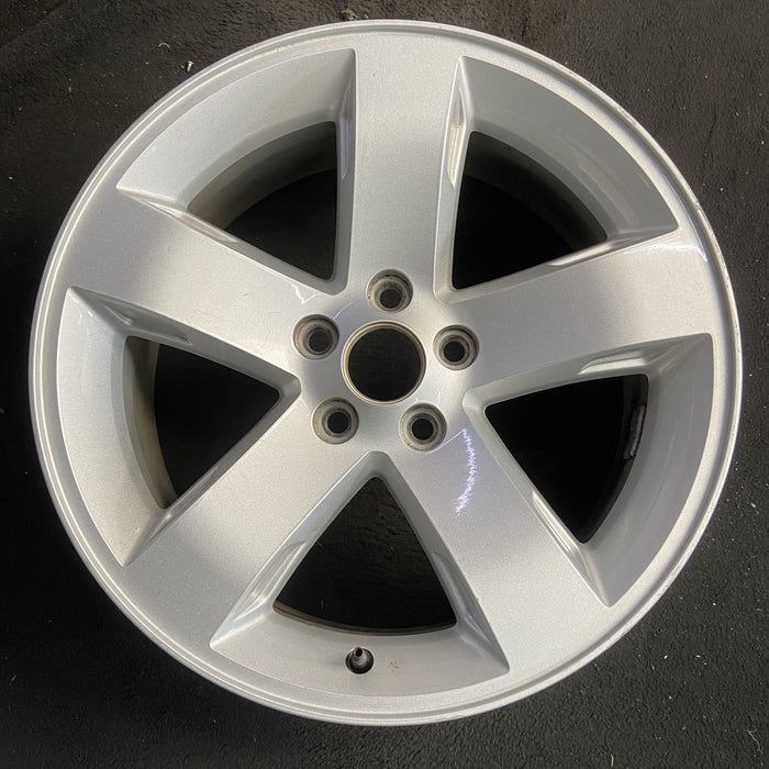 18" CHARGER 06 18x7.5, 5 spoke, w/o indented spokes Original OEM Wheel Rim - Angle View