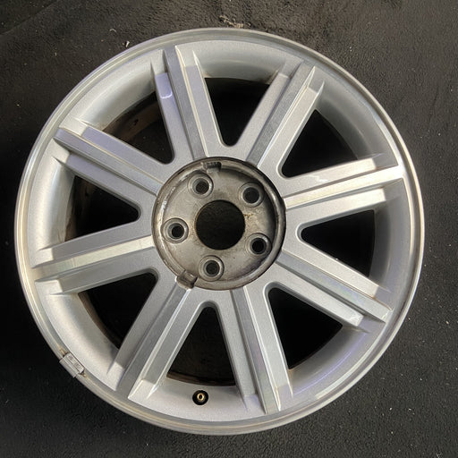 18" FIVE HUNDRED 05-06 18x7, Original OEM Wheel Rim - Angle View