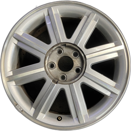 18" FIVE HUNDRED 05-06 18x7, Original OEM Wheel Rim - Front View