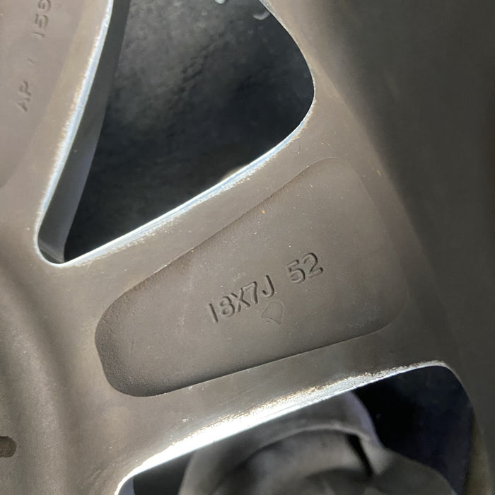 18" FIVE HUNDRED 05-06 18x7, Original OEM Wheel Rim - Back View