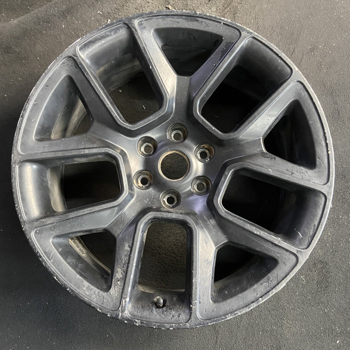 22" DODGE 1500 PICKUP 20 , 22x9, 5 spoke, opt WPH Original OEM Wheel Rim - Angle View
