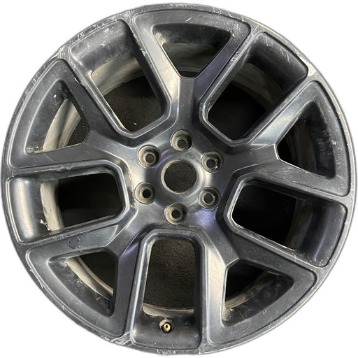 22" DODGE 1500 PICKUP 20 , 22x9, 5 spoke, opt WPH Original OEM Wheel Rim - Front View