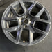 22" DODGE 1500 PICKUP 20 , 22x9, 5 spoke, opt WPH Original OEM Wheel Rim - Side Profile