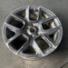 22" DODGE 1500 PICKUP 20 , 22x9, 5 spoke, opt WPH Original OEM Wheel Rim - Close-Up Detail