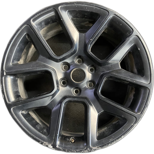 22" DODGE 1500 PICKUP 20 , 22x9, 5 spoke, opt WPH Original OEM Wheel Rim - Front View