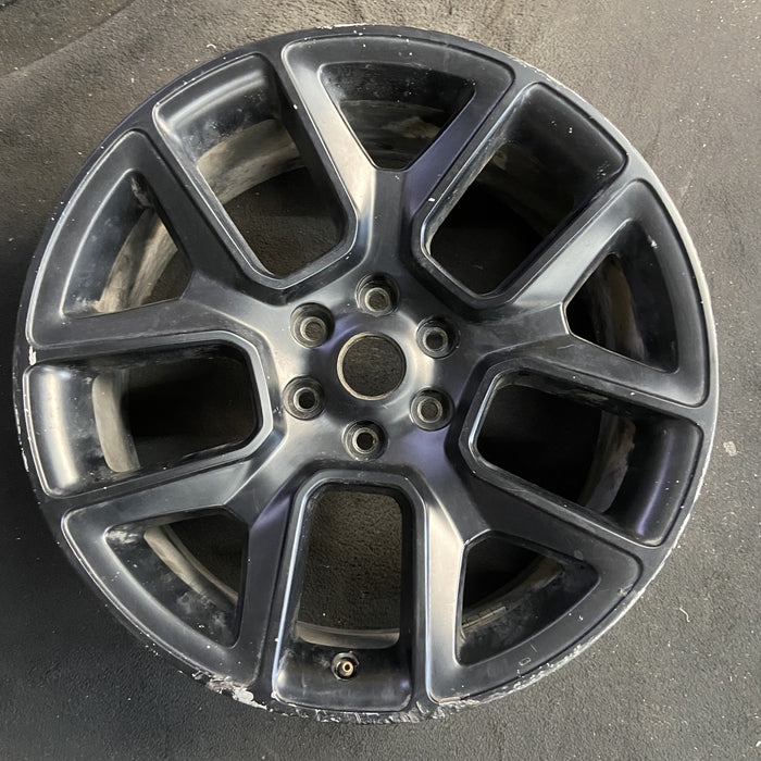 22" DODGE 1500 PICKUP 20 , 22x9, 5 spoke, opt WPH Original OEM Wheel Rim - Angle View