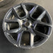 22" DODGE 1500 PICKUP 20 , 22x9, 5 spoke, opt WPH Original OEM Wheel Rim - Side Profile
