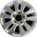 20" SEQUOIA 08-17 20x8 alloy 10 spoke silver inlay Original OEM Wheel Rim - Front View