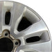 20" SEQUOIA 08-17 20x8 alloy 10 spoke silver inlay Original OEM Wheel Rim - Side Profile