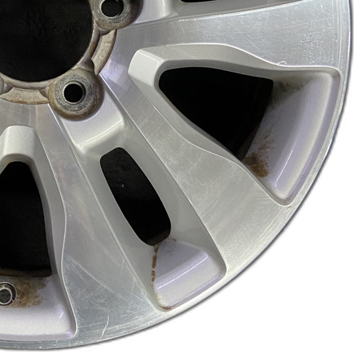 20" SEQUOIA 08-17 20x8 alloy 10 spoke silver inlay Original OEM Wheel Rim - Close-Up Detail