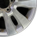 20" SEQUOIA 08-17 20x8 alloy 10 spoke silver inlay Original OEM Wheel Rim - Close-Up Detail