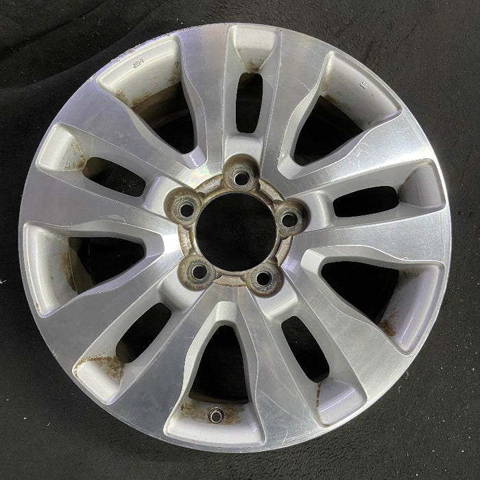 20" SEQUOIA 08-17 20x8 alloy 10 spoke silver inlay Original OEM Wheel Rim - Additional View