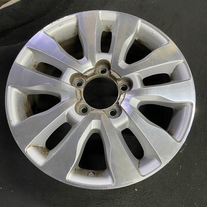 20" SEQUOIA 08-17 20x8 alloy 10 spoke silver inlay Original OEM Wheel Rim - View 7