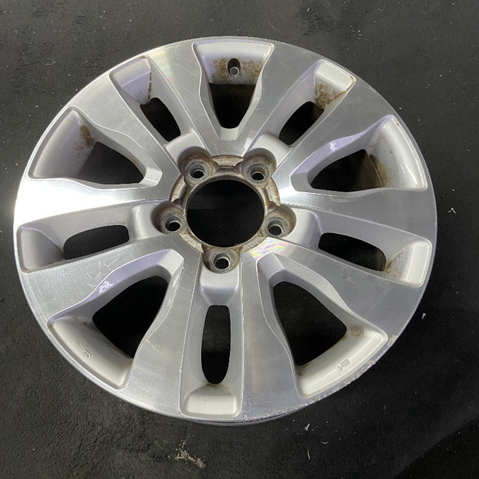 20" SEQUOIA 08-17 20x8 alloy 10 spoke silver inlay Original OEM Wheel Rim - View 8