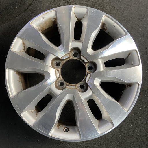 20" SEQUOIA 08-17 20x8, , 10 spoke, silver inlay Original OEM Wheel Rim - Angle View