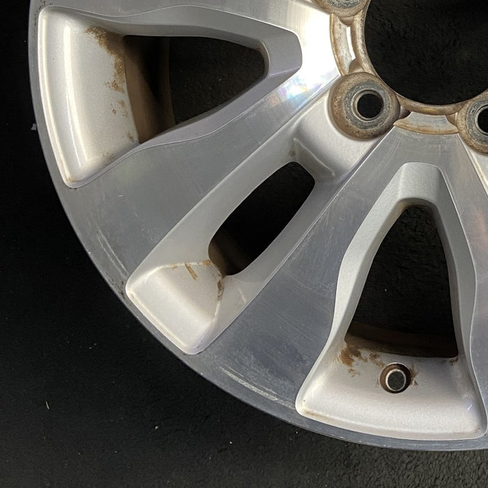 20" SEQUOIA 08-17 20x8 alloy 10 spoke silver inlay Original OEM Wheel Rim - Additional View