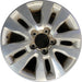 20" SEQUOIA 08-17 20x8, , 10 spoke, silver inlay Original OEM Wheel Rim - Front View